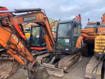 2010 Doosan DX55 Midi Excavator 