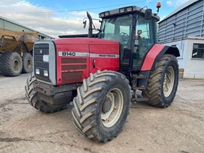 1997 Massey Ferguson 8140 Dynashift 4WD Tractor