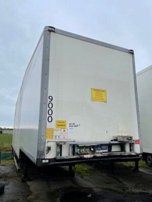 2009 Gray & Adams Triaxle Step Frame Double Deck Box Van Trailer