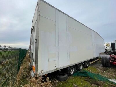 2009 Gray & Adams Triaxle Step Frame Double Deck Box Van Trailer - 3