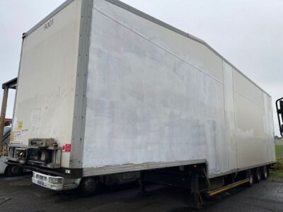 2009 Gray & Adams Triaxle Step Frame Double Deck Box Van Trailer