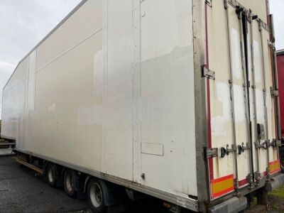 2009 Gray & Adams Triaxle Step Frame Double Deck Box Van Trailer - 2