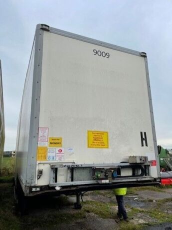 2009 Gray & Adams Triaxle Step Frame Double Deck Box Van Trailer