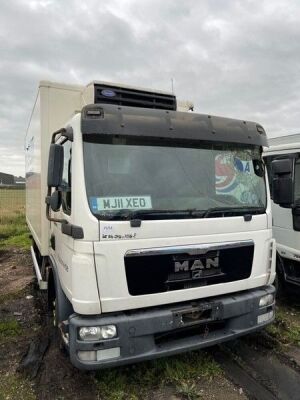 2011 MAN TGL 8 180 4x2 Fridge Van - 2