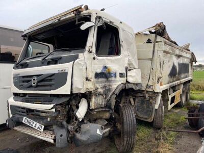 2012 Volvo FMX 450 8x4 Tarmac Spec Body Tipper