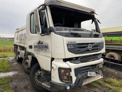 2012 Volvo FMX 450 8x4 Tarmac Spec Body Tipper - 2