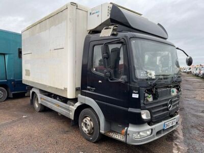 2007 Mercedes Atego 816 4x2 Fridge Van