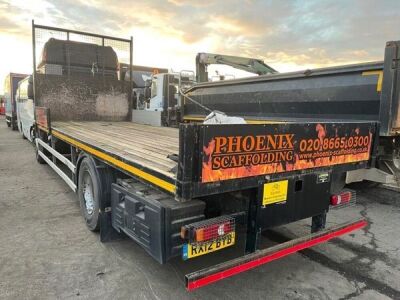 2012 Iveco Eurocargo 4x2 Dropside Rigid Flat - 3