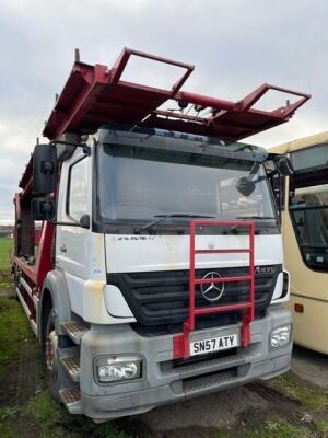 2007 Mercedes Axor 1824 4x2 Car Transporter Rigid