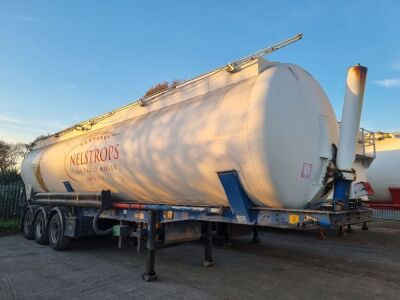 2001 Feldbinder KIP 60.3 Triaxle Tipping Tanker Trailer