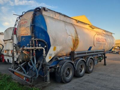 2001 Feldbinder KIP 60.3 Triaxle Tipping Tanker Trailer - 3