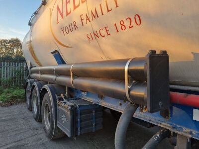 2001 Feldbinder KIP 60.3 Triaxle Tipping Tanker Trailer - 15