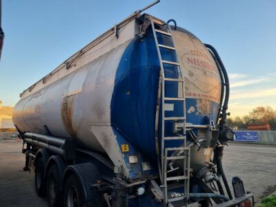 2001 Feldbinder KIP 60.3 Triaxle Tipping Tanker Trailer - 20