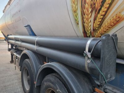 2001 Feldbinder KIP 60.3 Triaxle Tipping Tanker Trailer - 24