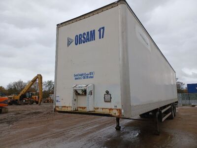 2000 Montracon Tandem Axle Box Trailer - 2