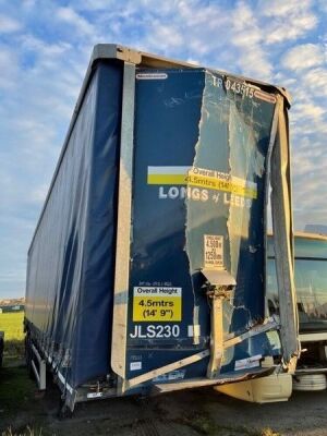 2018 Montracon Triaxle Curtainside Trailer - 2