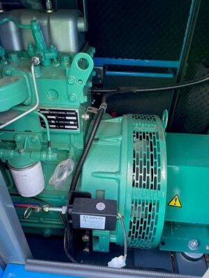 2021 Ashita AG3-50 50 KVA Portable Diesel Generator - 8