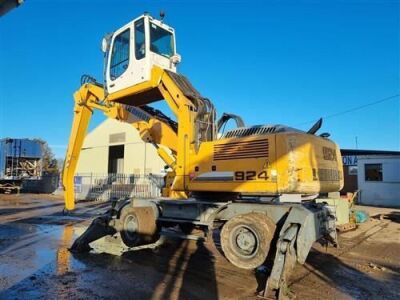 2010 Liebherr A924C Litronic Wheeled Waste Handler - 5