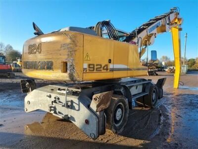 2010 Liebherr A924C Litronic Wheeled Waste Handler - 25