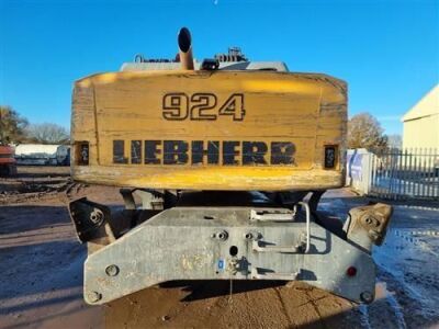 2010 Liebherr A924C Litronic Wheeled Waste Handler - 26