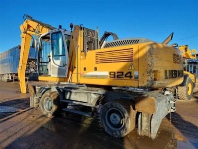 2010 Liebherr A924C Litronic Wheeled Waste Handler - 28