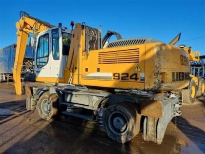 2010 Liebherr A924C Litronic Wheeled Waste Handler - 36