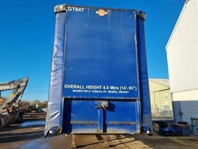 2007 M&G Triaxle Curtainside Trailer - 2