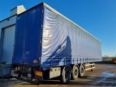 2007 M&G Triaxle Curtainside Trailer - 10