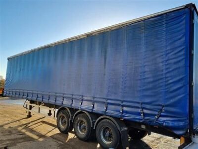 2007 M&G Triaxle Curtainside Trailer - 16