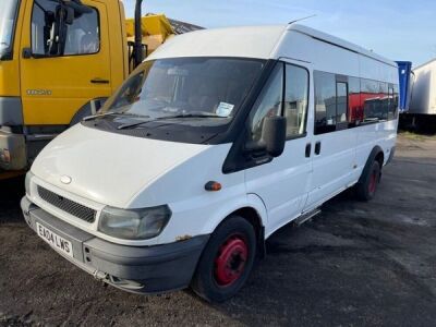 2004 Ford Transit 2.4 TDI 16 Seat Minibus