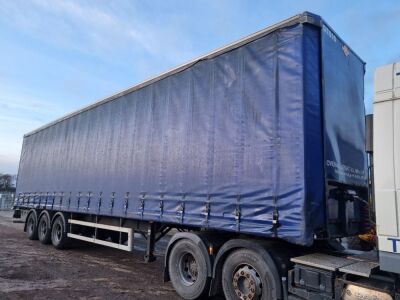 2007 M&G Triaxle Curtainside Trailer