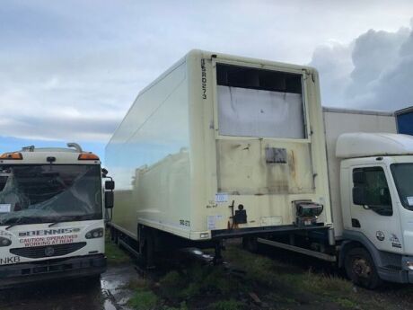 2012 Gray & Adams Triaxle Stepframe Insulated Box Van