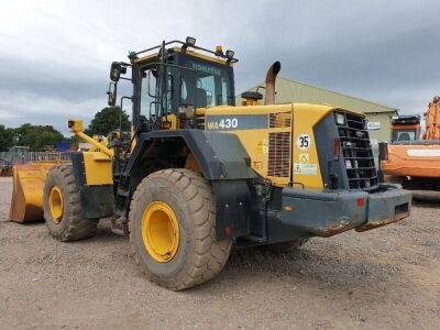 2007 Komatsu WA340 Wheeled Loading Shovel - 4