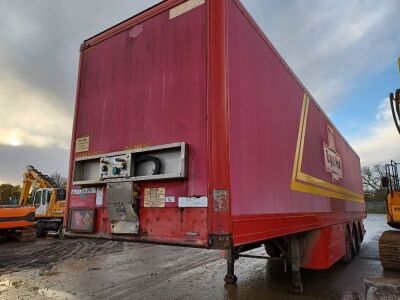 2005 Cartwright Triaxle Box Trailer - 2