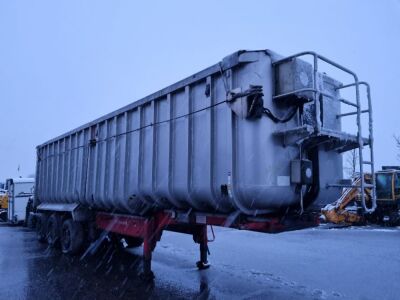 2010 Fruehauf Triaxle Alloy Tipping Trailer