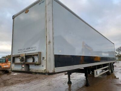 2009 Donbur Tandem Axle Box Trailer