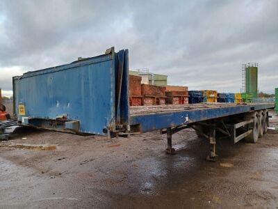 1990 Montracon Triaxle Flat Trailer - 2