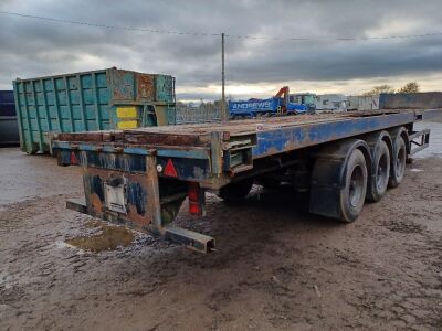 1990 Montracon Triaxle Flat Trailer - 3