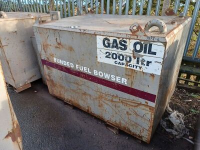 2000LTR Chainlift Bunded Fuel Tank