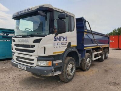 2015 Scania P410 8x4 Steel Body Tipper