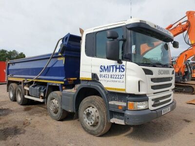 2015 Scania P410 8x4 Steel Body Tipper - 2