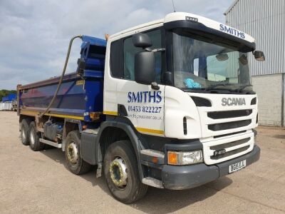 2015 Scania P410 8x4 Steel Body Tipper