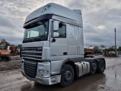 2013 DAF XF105 460 Superspace 6x2 Midlift Tractor Unit