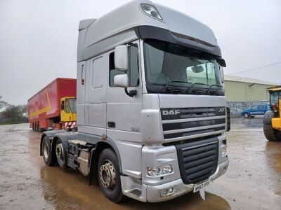 2013 DAF XF105 460 Superspace 6x2 Midlift Tractor Unit