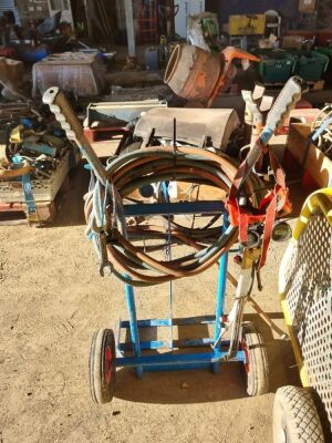 Oxyacetyline Cutting Equipment with Bottle Trolley - 6