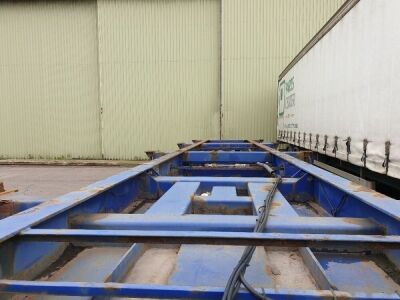 2007 SDC Triaxle Sliding Skeletal Trailer - 9