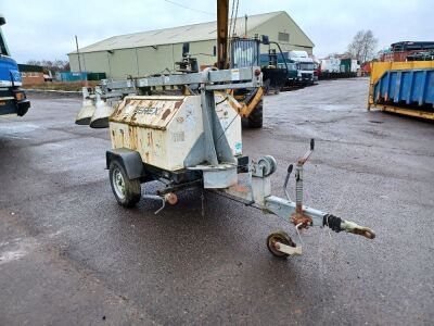 2005 Terex RL4050D Single Axle Drawbar Lighting Tower - 2