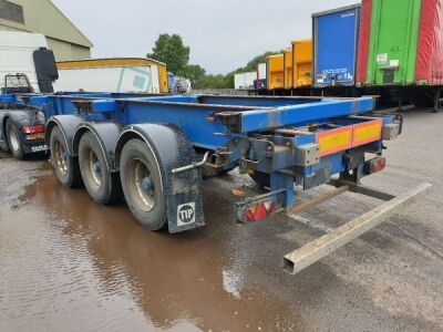 2008 SDC Triaxle Sliding Skeletal Trailer - 4