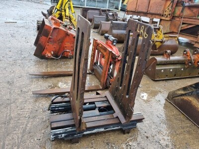 Meyer Hydraulic Forklift Grab Attachment 