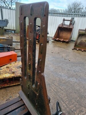 Meyer Hydraulic Forklift Grab Attachment  - 5